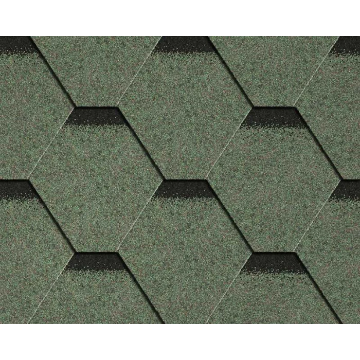 Мягкая черепица Icopal Тема Зеленый