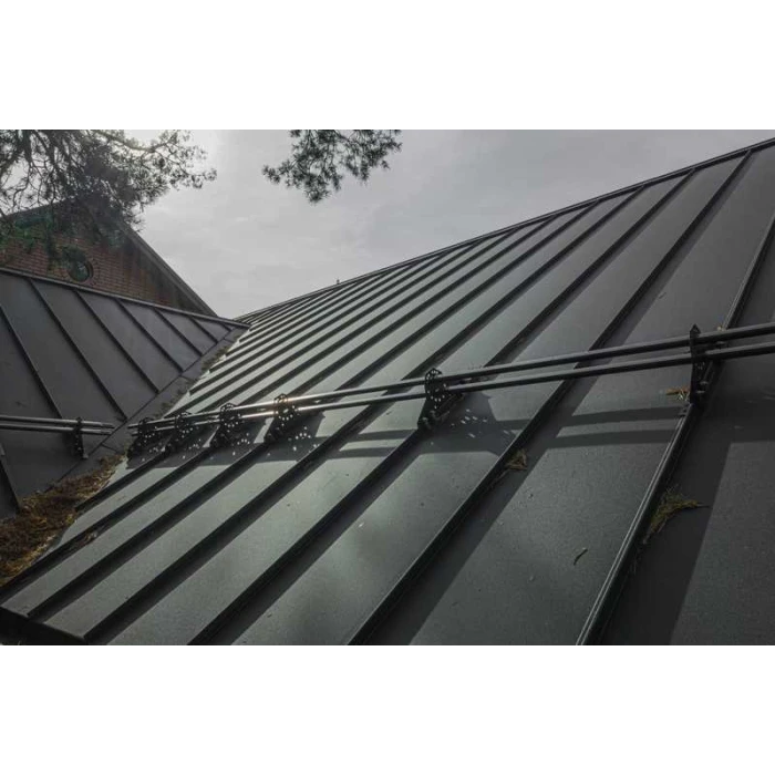 Фальцевая кровля Кликфальц Pro Grand Line 0,5 Drap RR 32 Темно-Коричневый